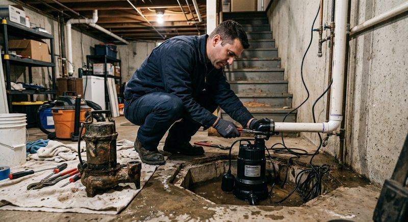 Ejector Pump Installation in Huntsville, AL