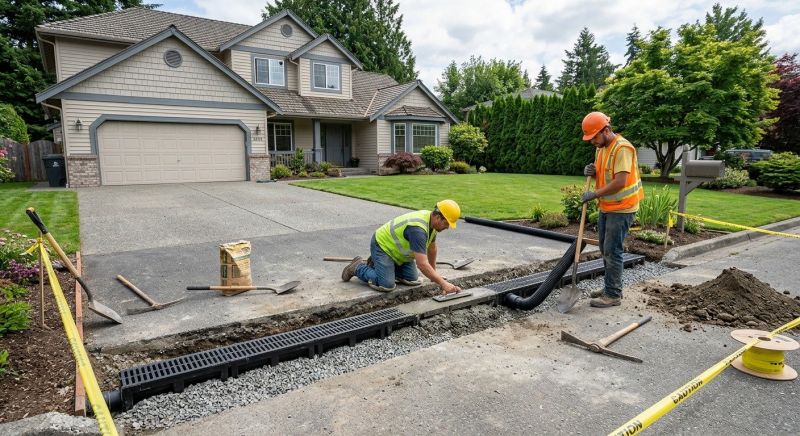 Garden Drainage Installation in Tuscaloosa, AL